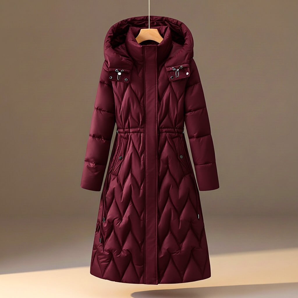 Freya | Quilted Hooded Coat