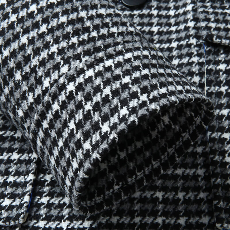Julian | Tailored Houndstooth Wool Jacket