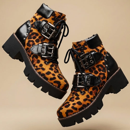 Mila | Chic Buckle Ankle Boots