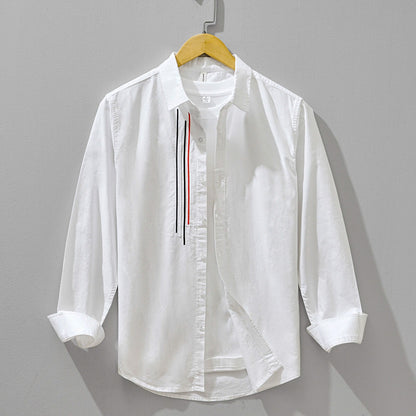 Julian | Luxe Cotton-Linen Shirt