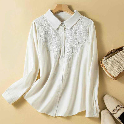 Freya | Effortless Cotton-Linen Shirt