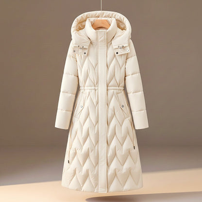 Freya | Quilted Hooded Coat
