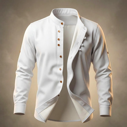 Felix | Contemporary Japanese Cotton Linen Shirt