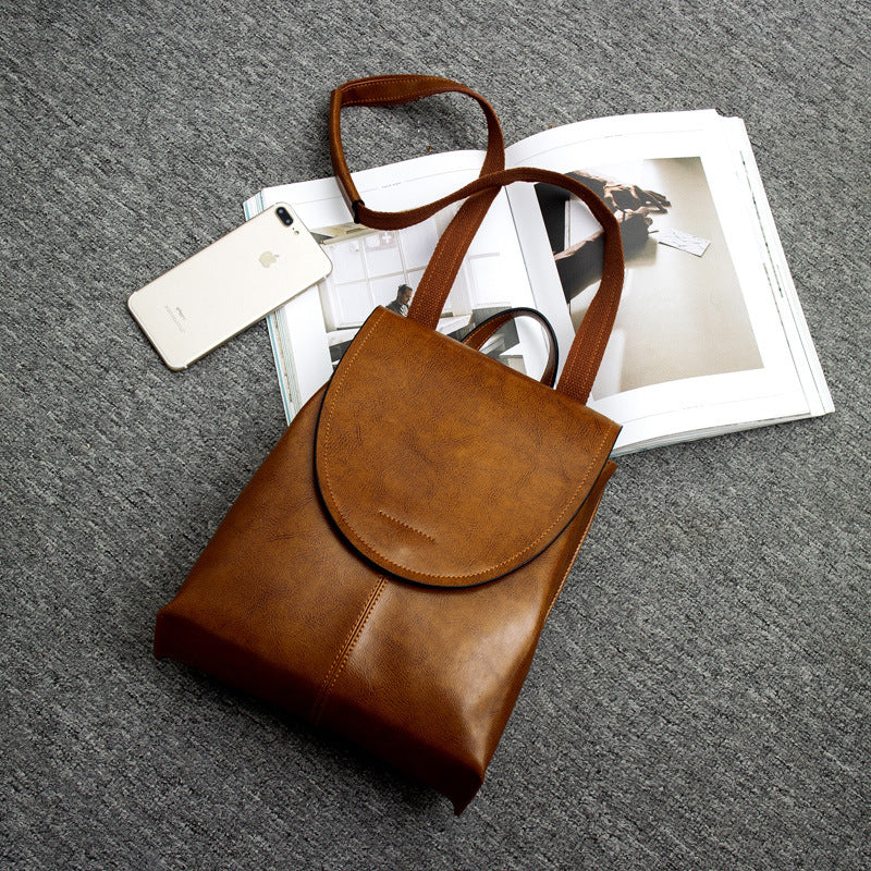 Sienna | Chic Faux Leather Backpack