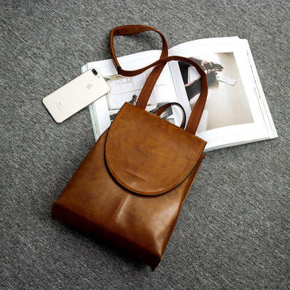 Sienna | Chic Faux Leather Backpack