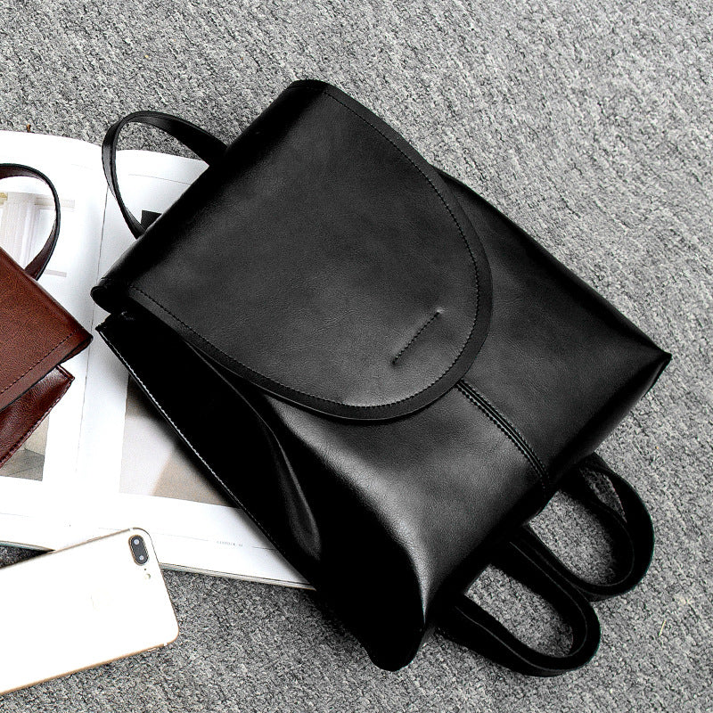 Sienna | Chic Faux Leather Backpack