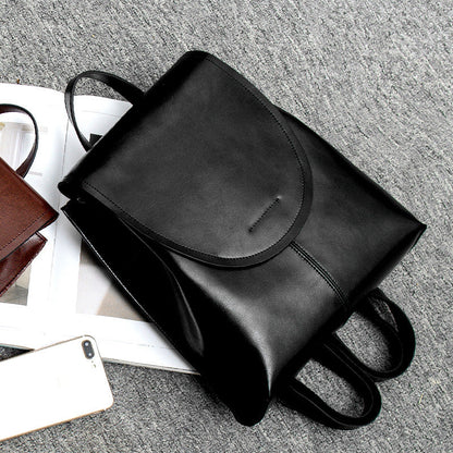 Sienna | Chic Faux Leather Backpack