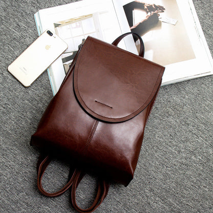 Sienna | Chic Faux Leather Backpack