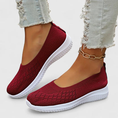 Luna | Stretch Knit Slip-On Sneakers