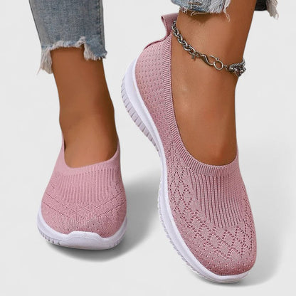 Luna | Stretch Knit Slip-On Sneakers