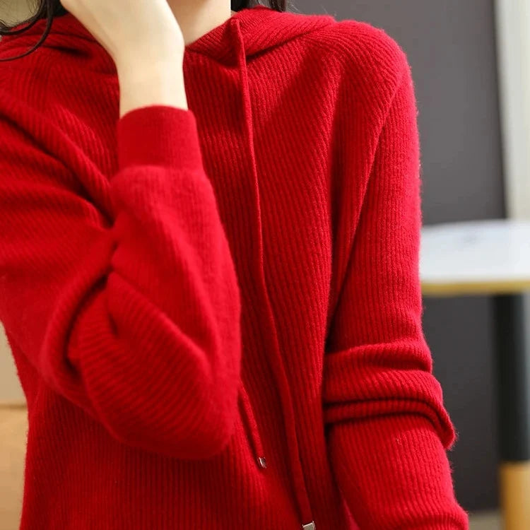 Lila | Luxe Drawstring Hooded Sweater