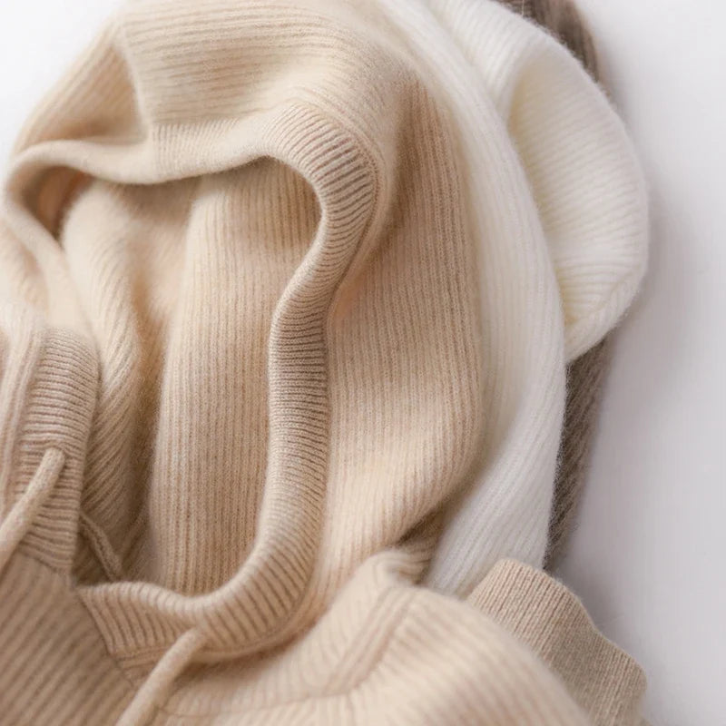 Lila | Luxe Drawstring Hooded Sweater
