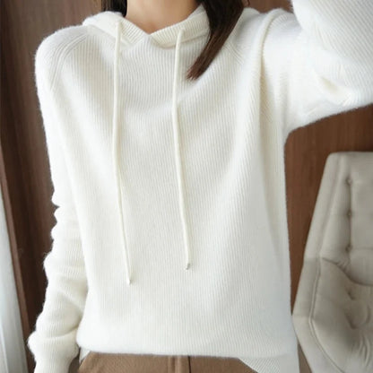 Lila | Luxe Drawstring Hooded Sweater