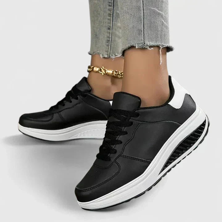 Isla | Chic Platform Lace-Up Sneakers