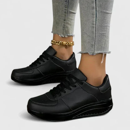 Isla | Chic Platform Lace-Up Sneakers